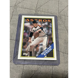 Topps Nolan Ryan Houston Astros 1988 Baseball Card